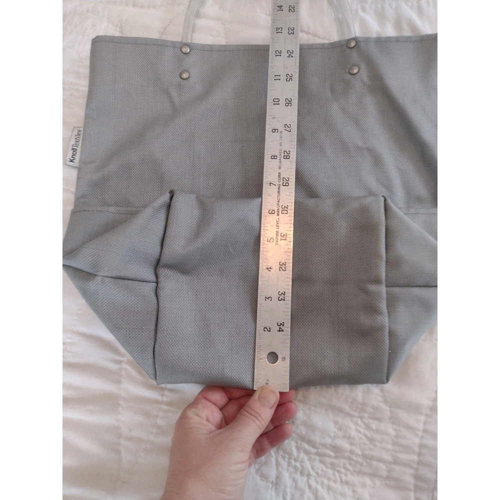 Knoll Textiles Industrial Tote Bag Bucket Grey Pockets Beach Craft Waterproof - Picture 11 of 14